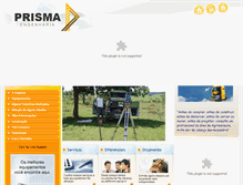 Tablet Screenshot of prismaengenharia.eng.br